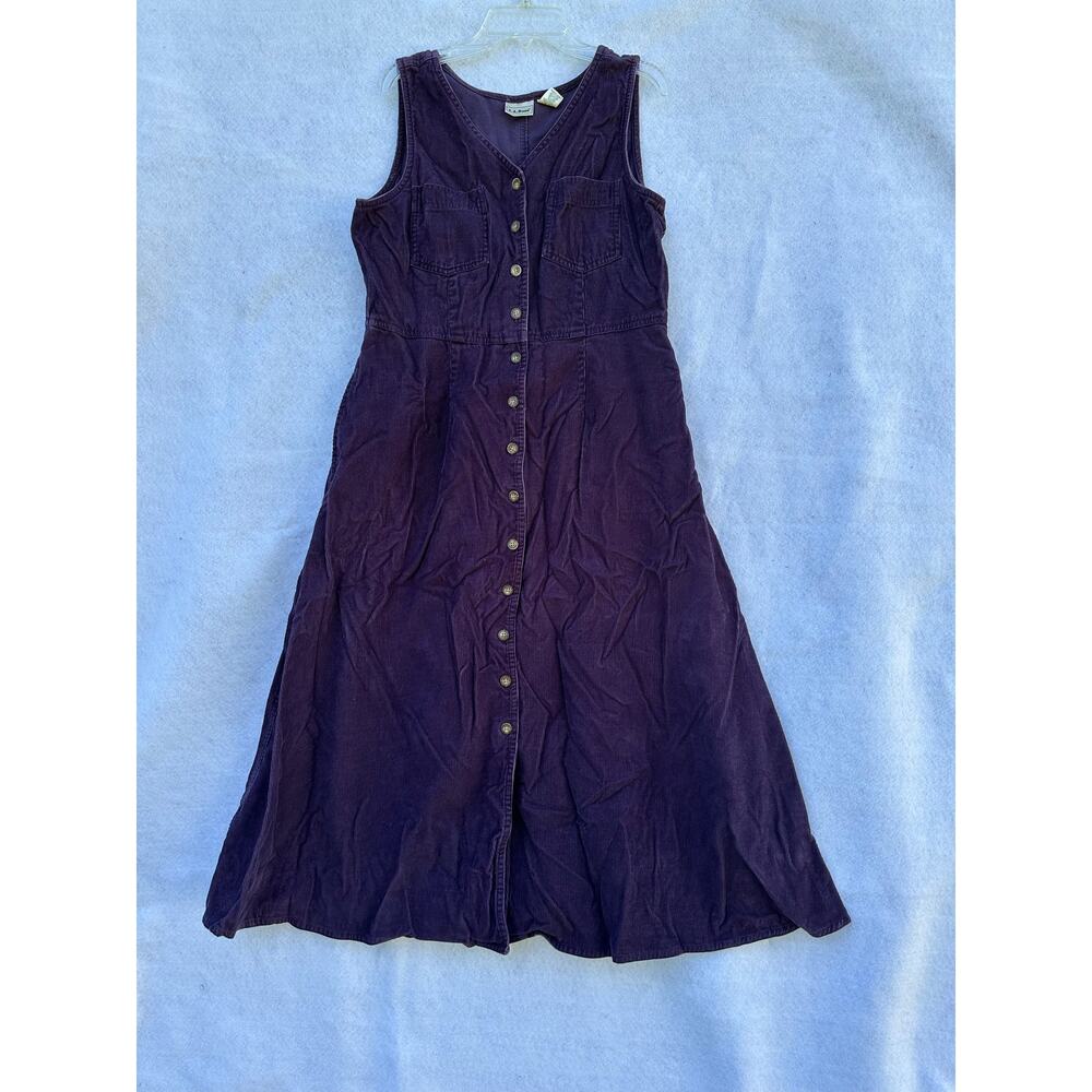 L.L. Bean corduroy dress
